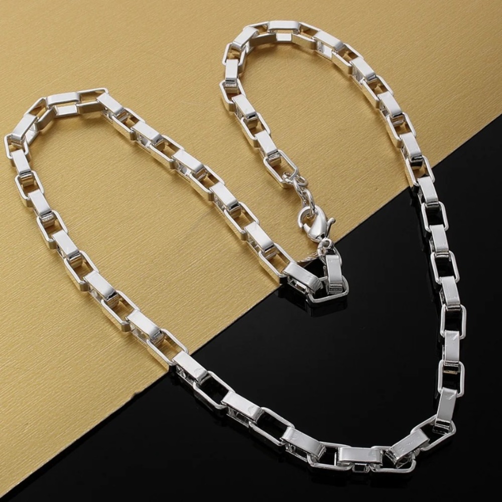 NWT 925 STERLING SILVER BRACELET And NECKLACE SET - Picture 2 of 6